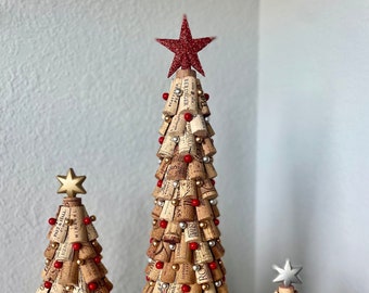 Large Wine Cork Christmas Tree