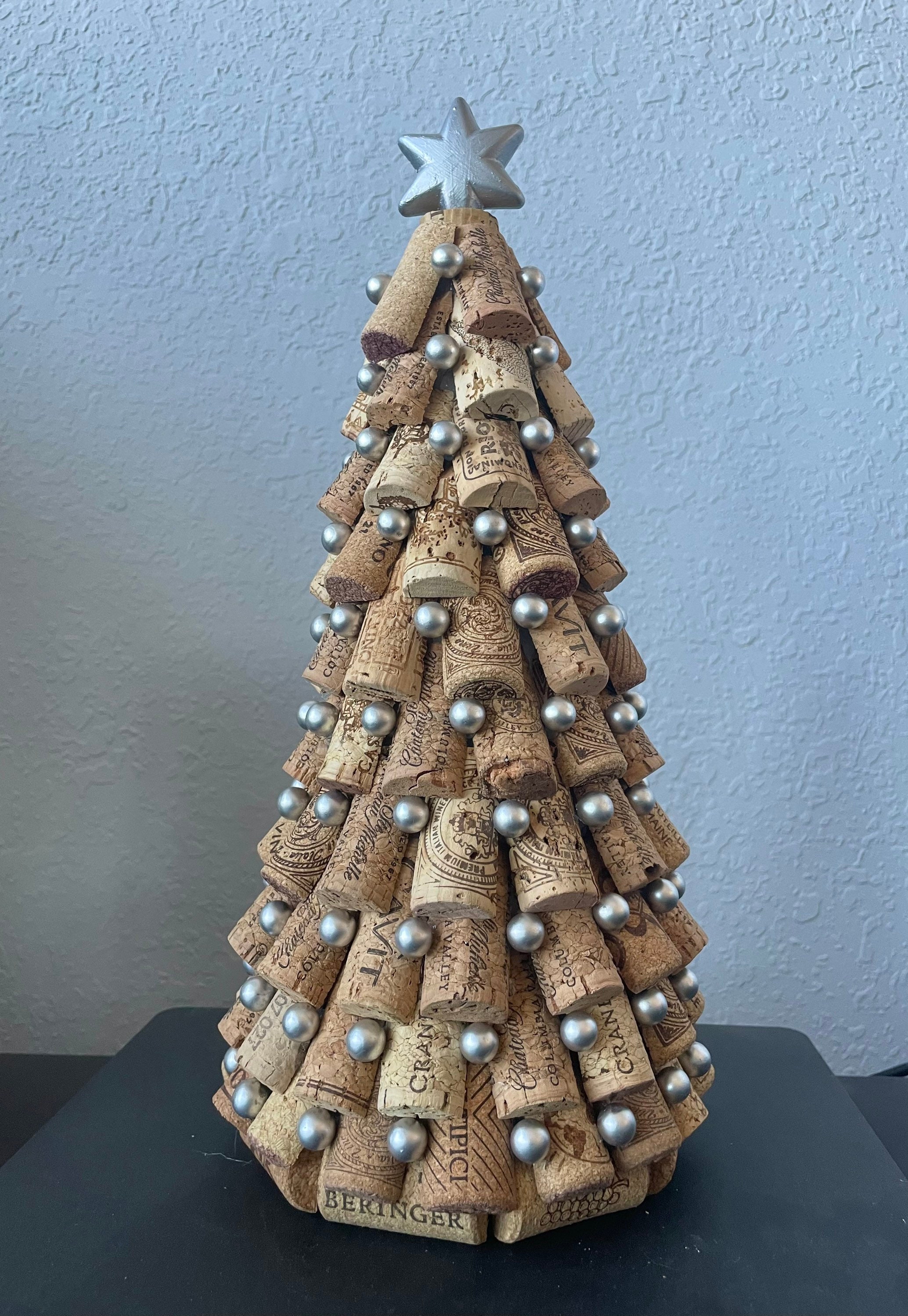 Medium Wine Cork Christmas Tree Etsy