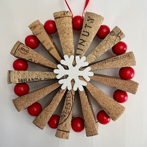 Wine Cork Ornaments (6)