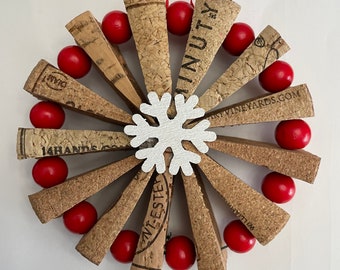 Wine Cork Ornaments (6)