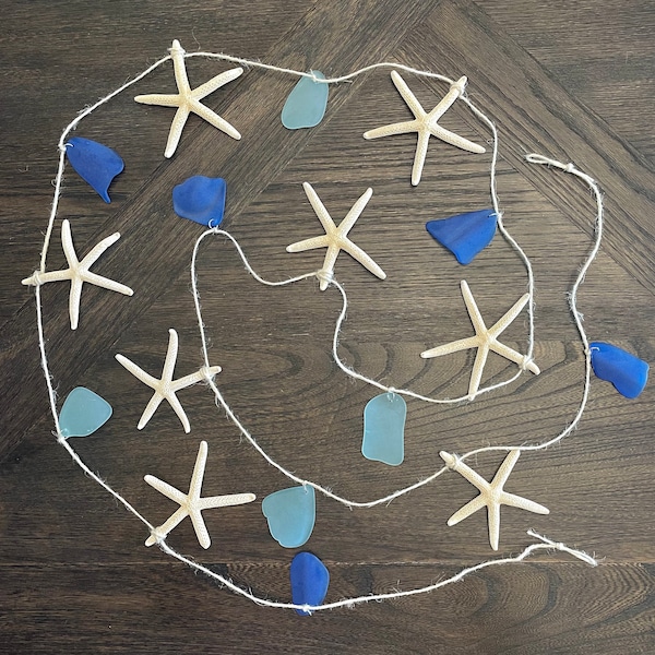 Starfish & Sea Glass Garland