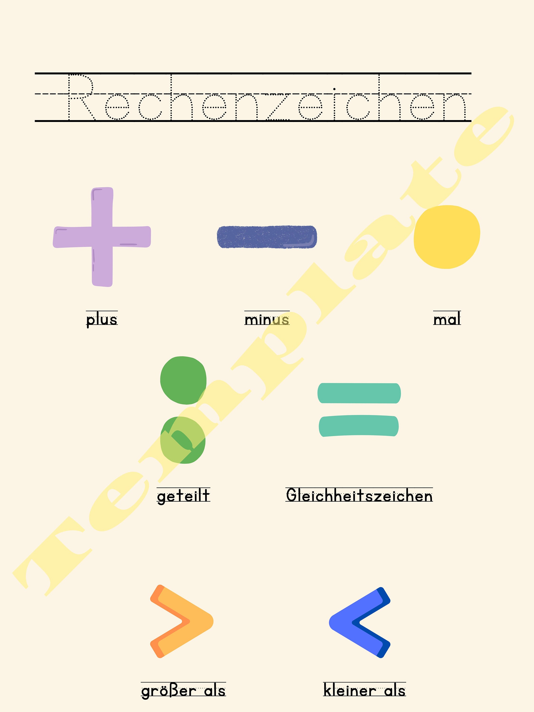 Educational Posters - 1st Grade - Etsy