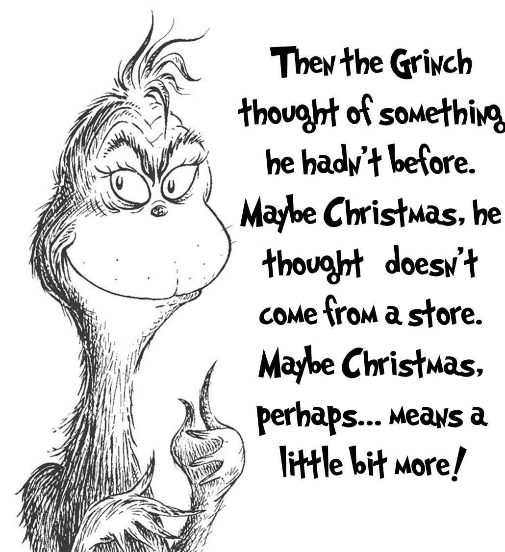 Grinch Maybe Christmas Means A Little More SVG PNG Etsy