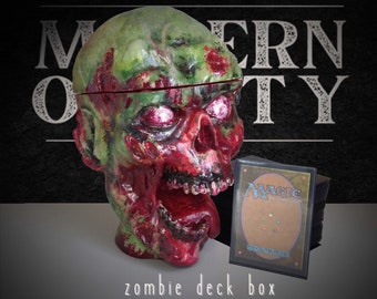 Zombie Trading Card Deck Box