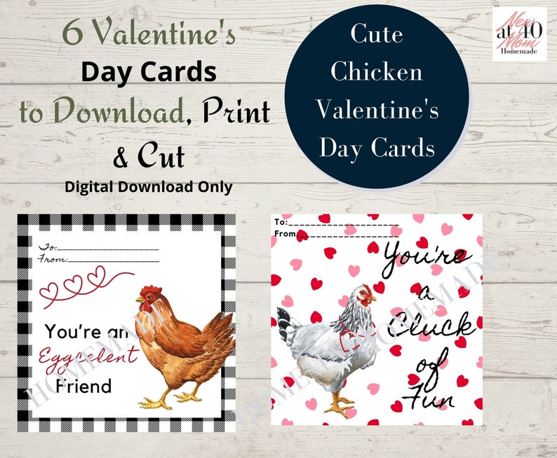 chicken-valentine-card-digital-download-chicken-valentine-printable-kids-chicken-valentine