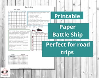 Druckbares Linienspiel, Klassisches Papierspiel (Digitaler Download)