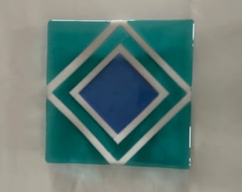 Fused Glass Platter   2475