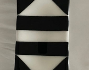 Fused Glass Butter Dish   2477