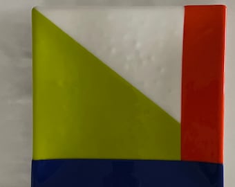 Fused Glass Platter   2476