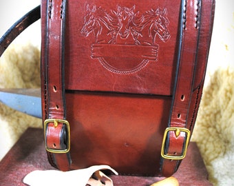Custom Equine Saddle Bags