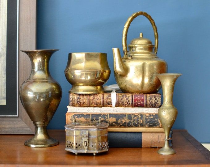 Large Brass Fish Vintage Brass Animal Figurine Brass Etsy