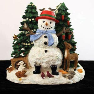 Pfaltzgraff Snow Village - Napkin Holder - Excellent condition