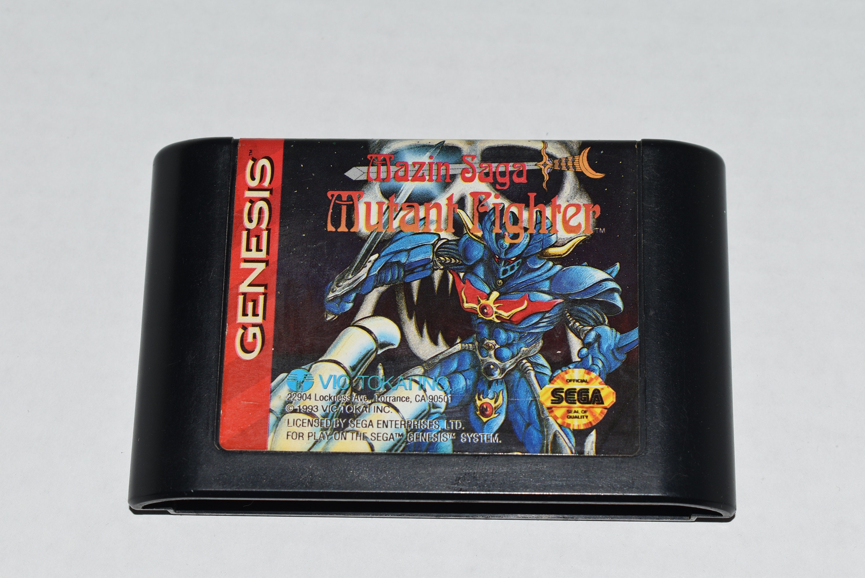 Mazin Saga: Mutant Fighter for Sega Genesis - Etsy 