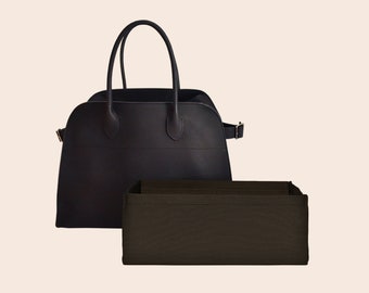 The Row Margaux 15 Bag organizer, inner bag 【color-Coffee】