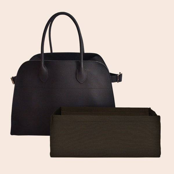 The Row Margaux 15 Bag organizer, inner bag 【color-Coffee】