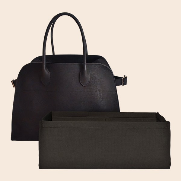 The Row Margaux 15 Bag organizer, inner bag 【color-Coffee】