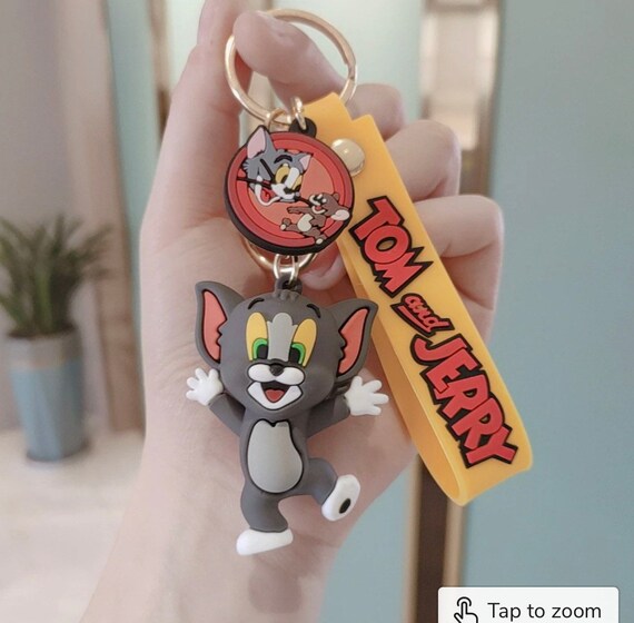 Tom and Jerry Keychain Etsy