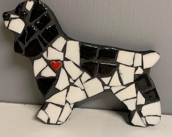 Mosaic spaniel - ready-made or in kit form