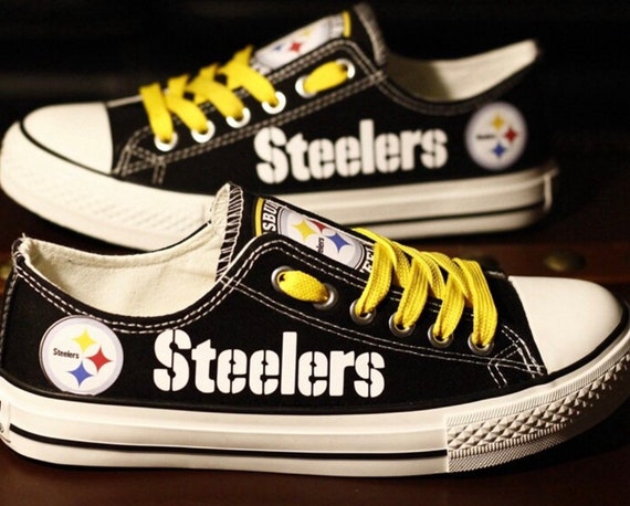 Pittsburgh Steelers Tennis Shoes - Etsy
