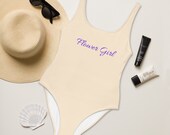 Flower Girl One-Piece Swimsuit, bridal shower gifts, wedding engagement, announcement ideas, bachelorette party gift, bridesmaid favors