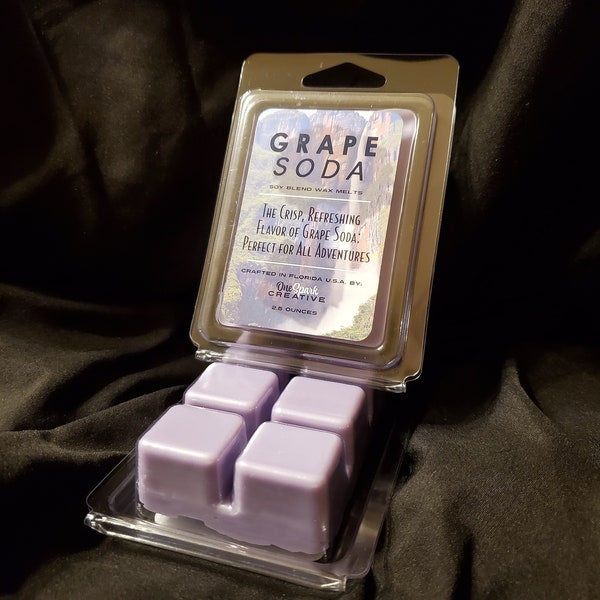 Grape Soda - Disney Pixar Up Inspired Wax Melt | Grape Purple | Disney Park Inspired Home Decor