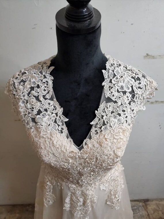 Fairytale Wedding Dress, Fantasy Gown, Princess D… - image 7
