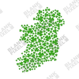 Irland Kleeblatt Digital Design