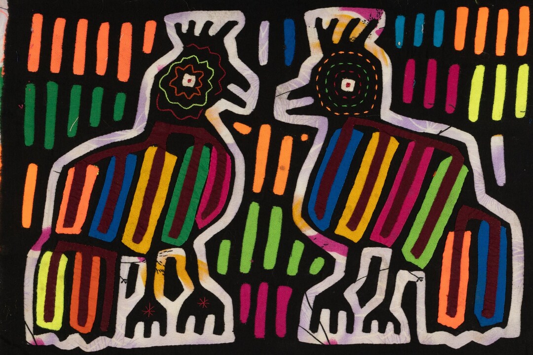 BARGAIN King and Queen of the Jungle Mola Etsy