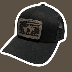 Custom snap back Velcro interchangeable patch hats!
