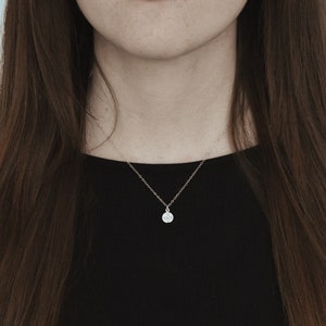 El collar Terra Nova / Collar de brújula de plata esterlina imagen 2