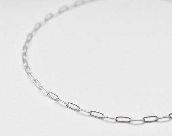 The Vercelli Chain | Minimalist Link Chain Necklace