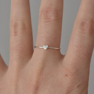 The San Francisco Ring Dainty Heart Ring image 8