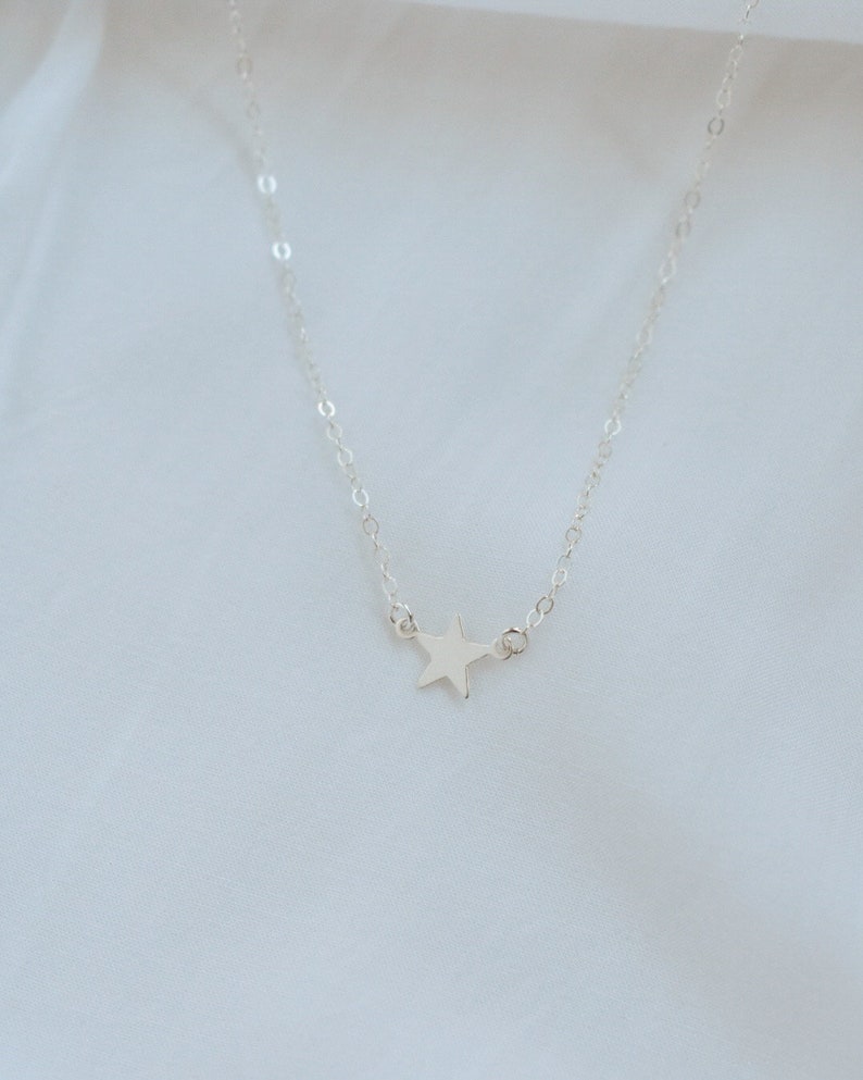 The Galloway Necklace Dainty Star Necklace image 3