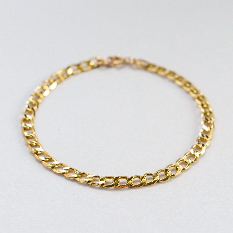 Havana Bracelet Gold-Filled Cuban Chain Bracelet image 2