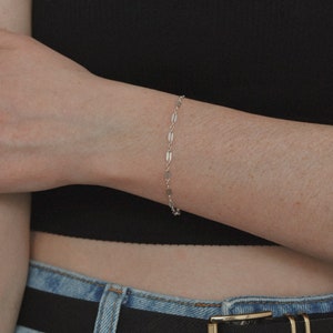 The Chicago Bracelet Sterling Silver Chain Bracelet image 3