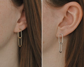 The Bellagio Earrings | Gold-Filled Chain Link Earrings