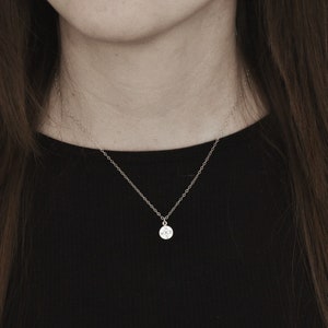 El collar Terra Nova / Collar de brújula de plata esterlina imagen 4