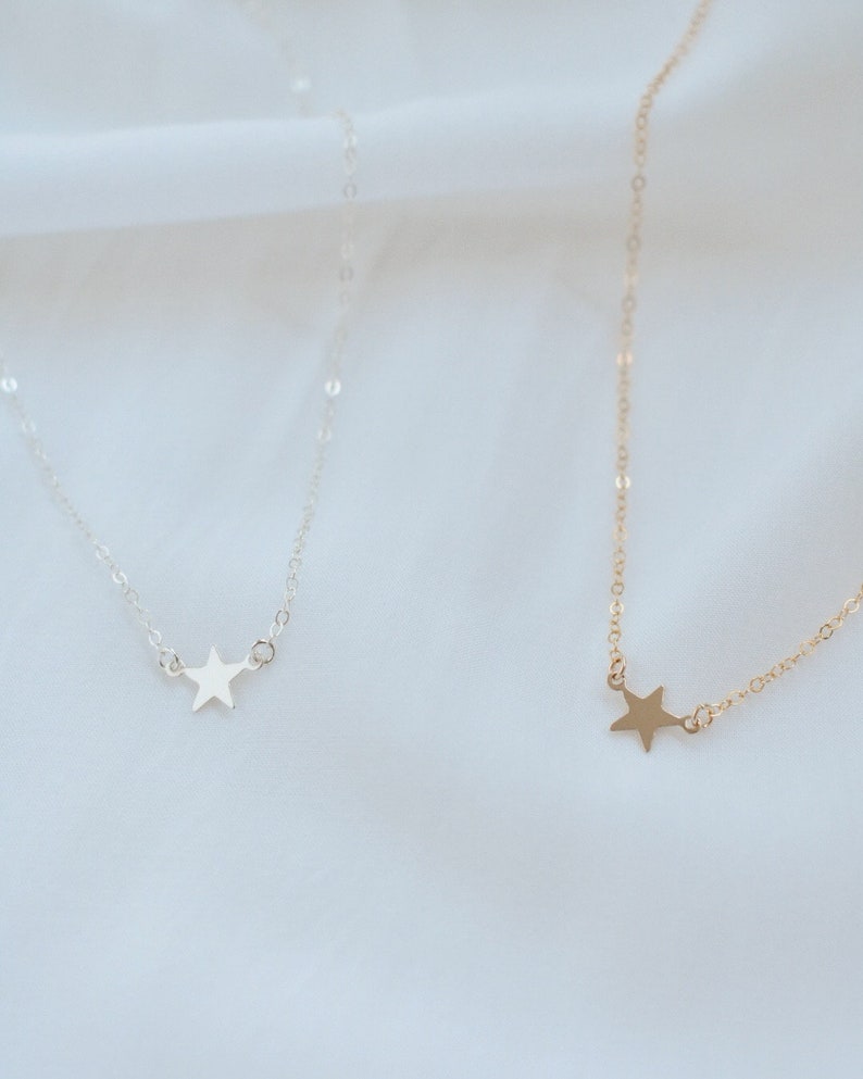 The Galloway Necklace Dainty Star Necklace image 1