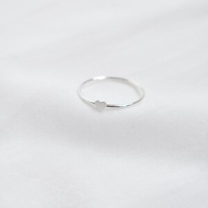 The San Francisco Ring Dainty Heart Ring image 5