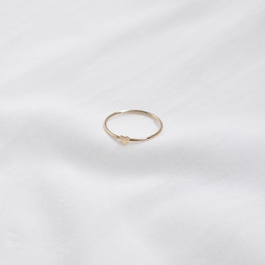 The San Francisco Ring Dainty Heart Ring image 4