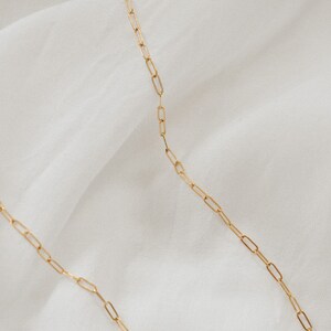 The Venice Chain Dainty Link Chain Necklace image 4