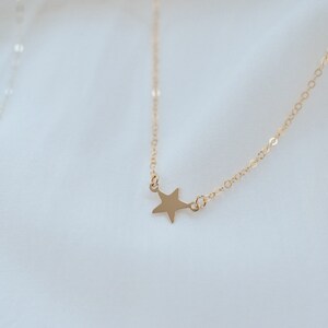 The Galloway Necklace Dainty Star Necklace image 2