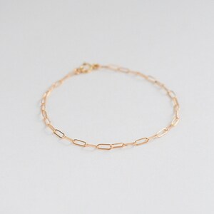 Venice Bracelet Dainty Link Chain Bracelet image 2