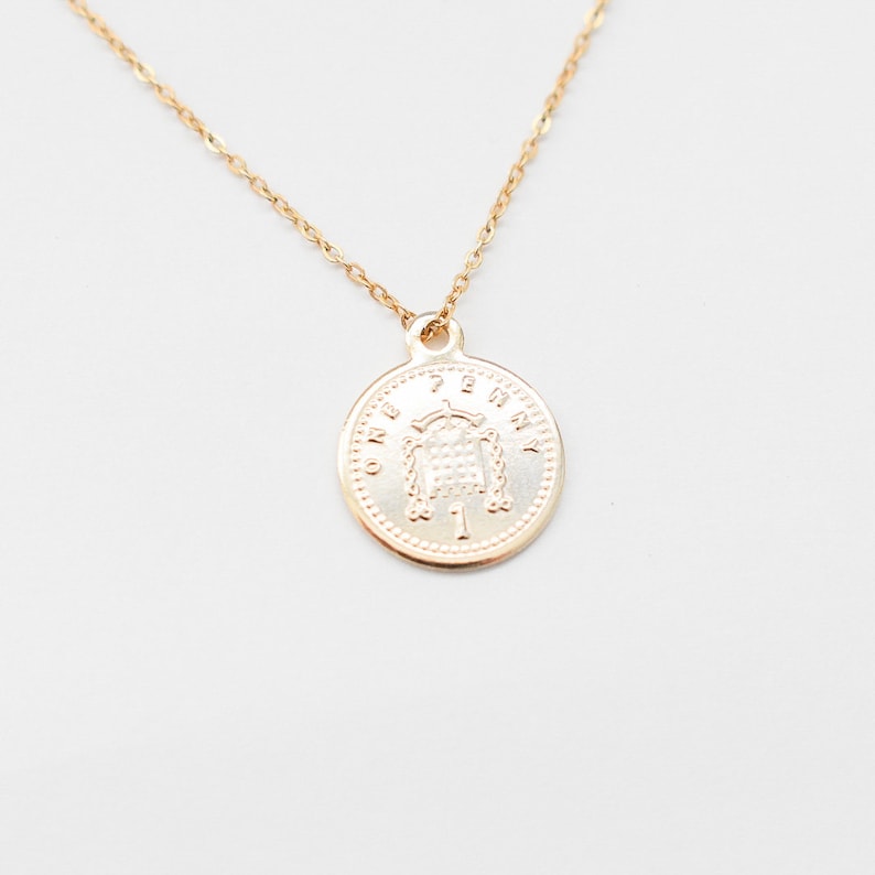 The Manchester Necklace United Kingdom Coin Necklace image 3