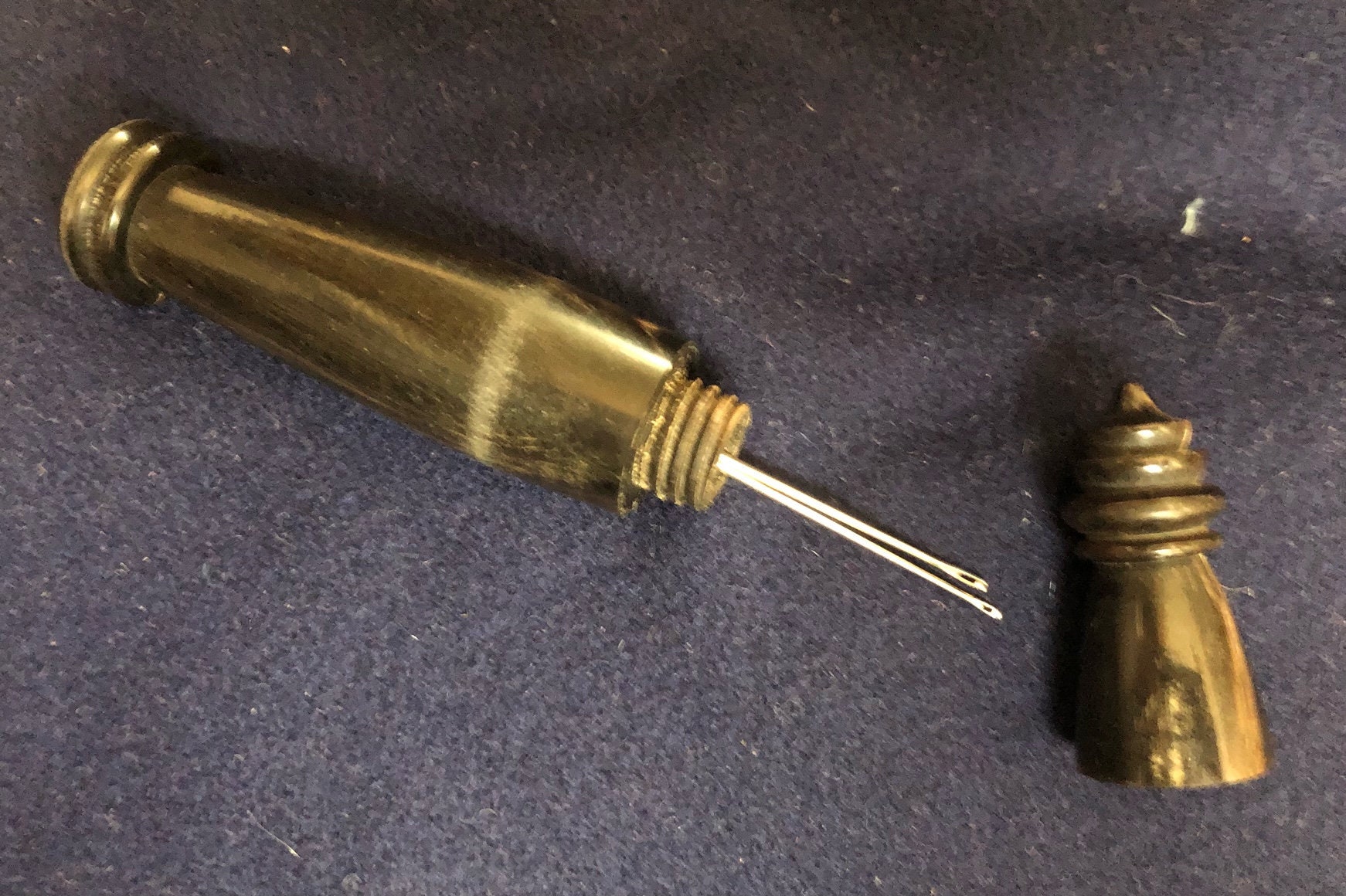 Horn Needle Case Etsy