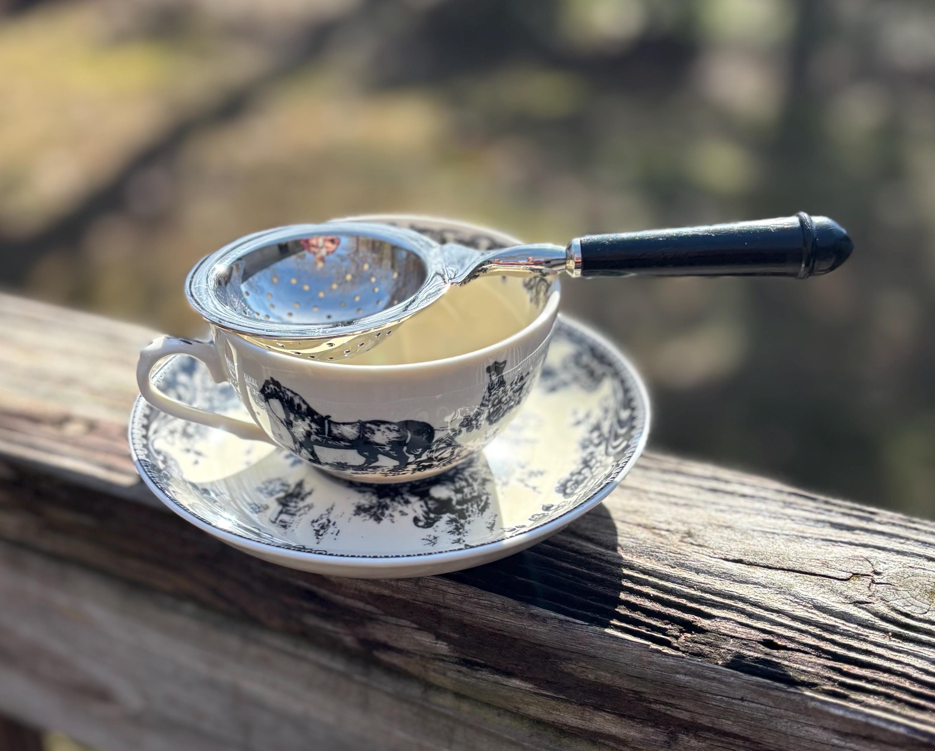 18th Century Silver Tea Strainer - Etsy