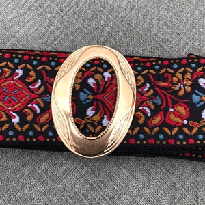 Reproduction ladies belt buckle