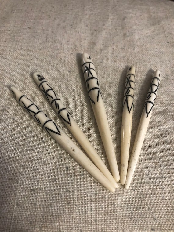 Viking Bone Cloak Pins Etsy