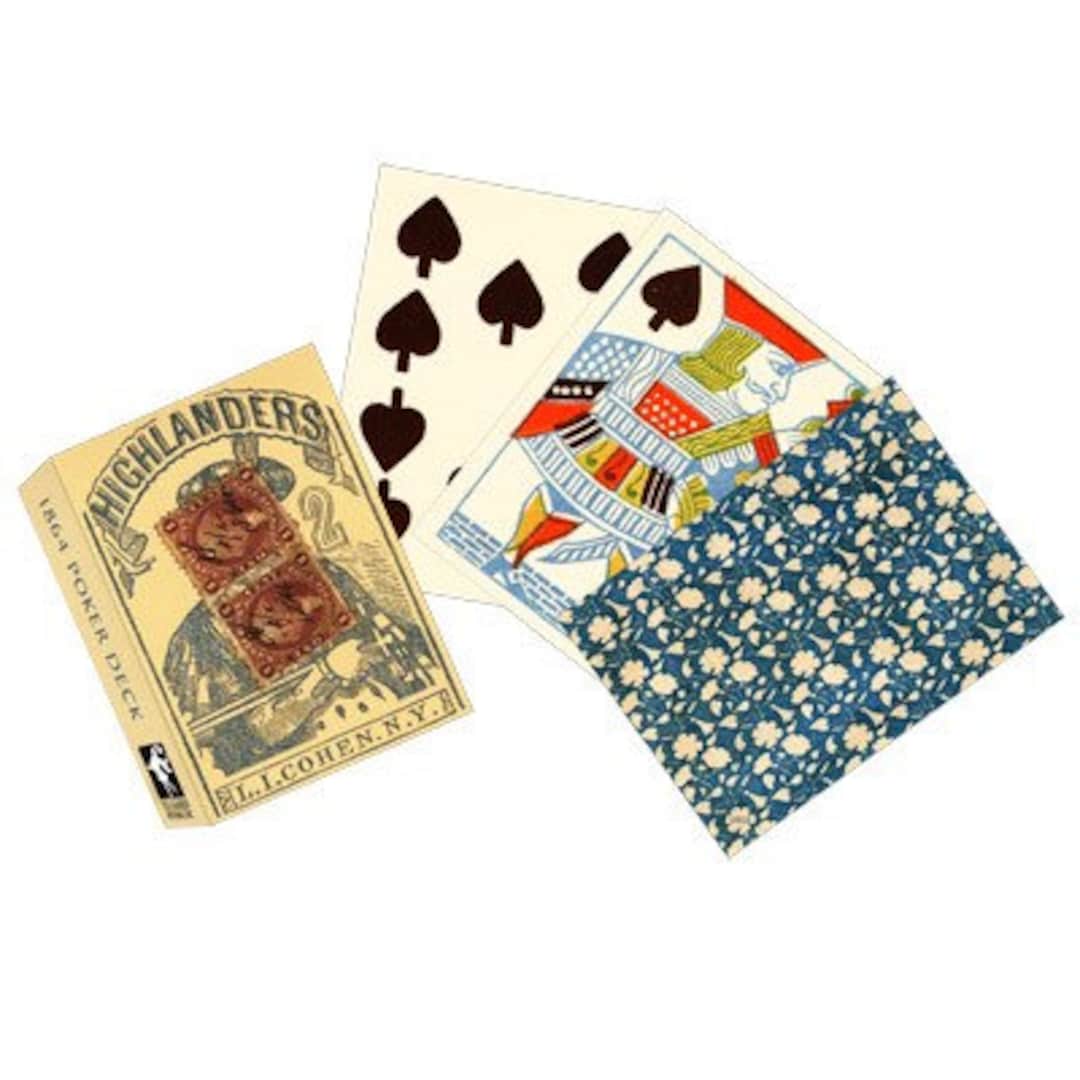 1864 Poker Card Deck - Etsy