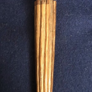 Carved Wood Umbrella Needle Case